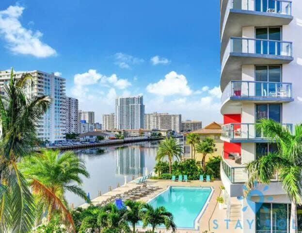 Infinite Views, Amazing Pool, Gym, Near Beach Hallandale Beach Exteriör bild