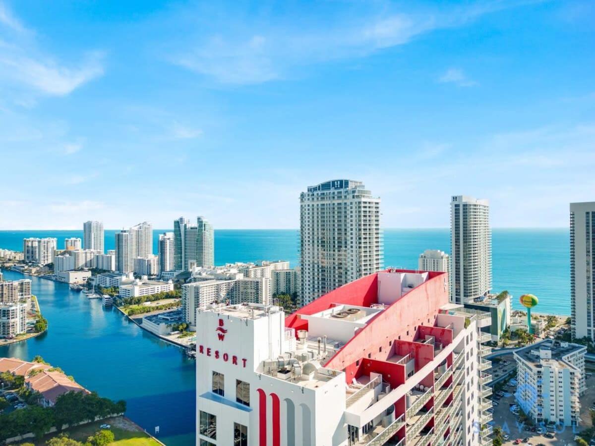 Infinite Views, Amazing Pool, Gym, Near Beach Hallandale Beach Exteriör bild