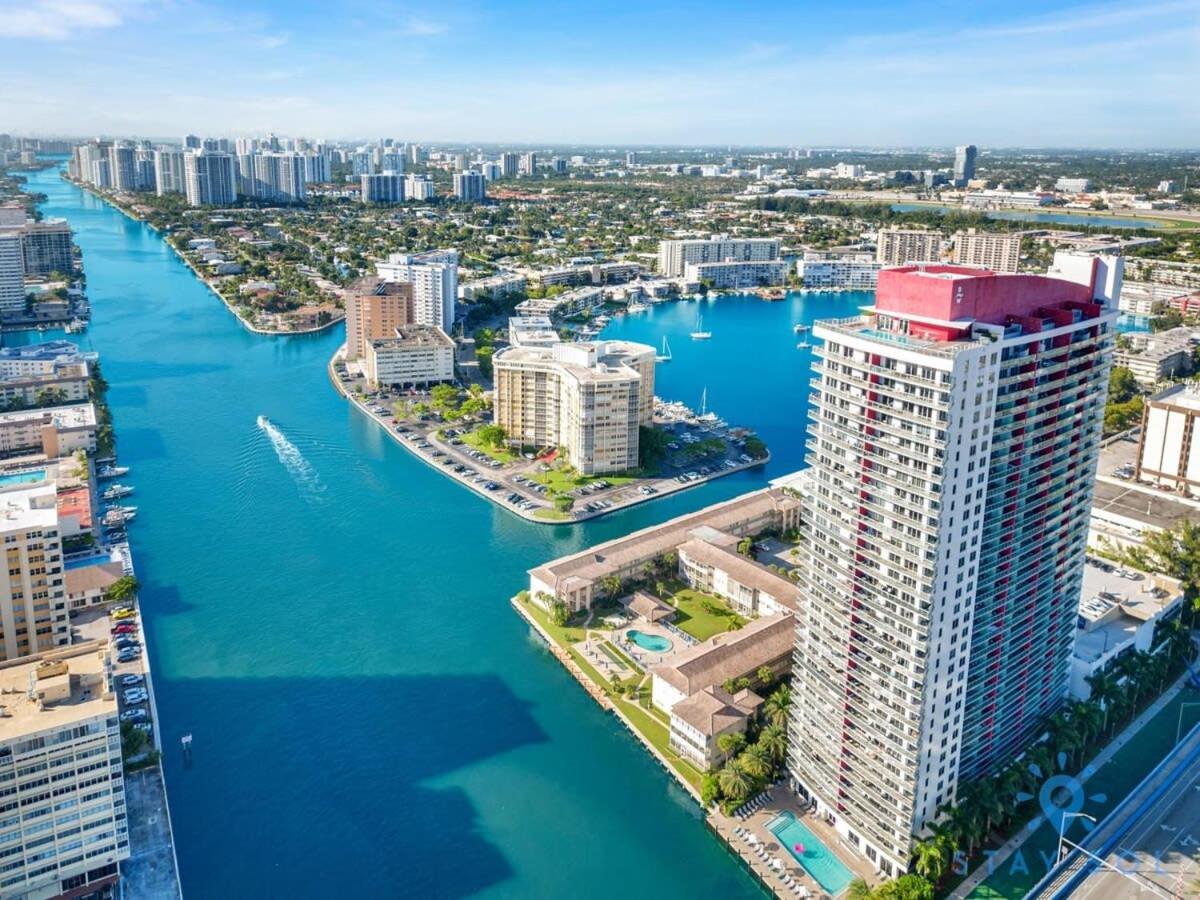 Infinite Views, Amazing Pool, Gym, Near Beach Hallandale Beach Exteriör bild